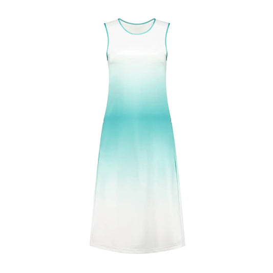 Hiking Auqamarine Midi Dress Aquaria Activewear