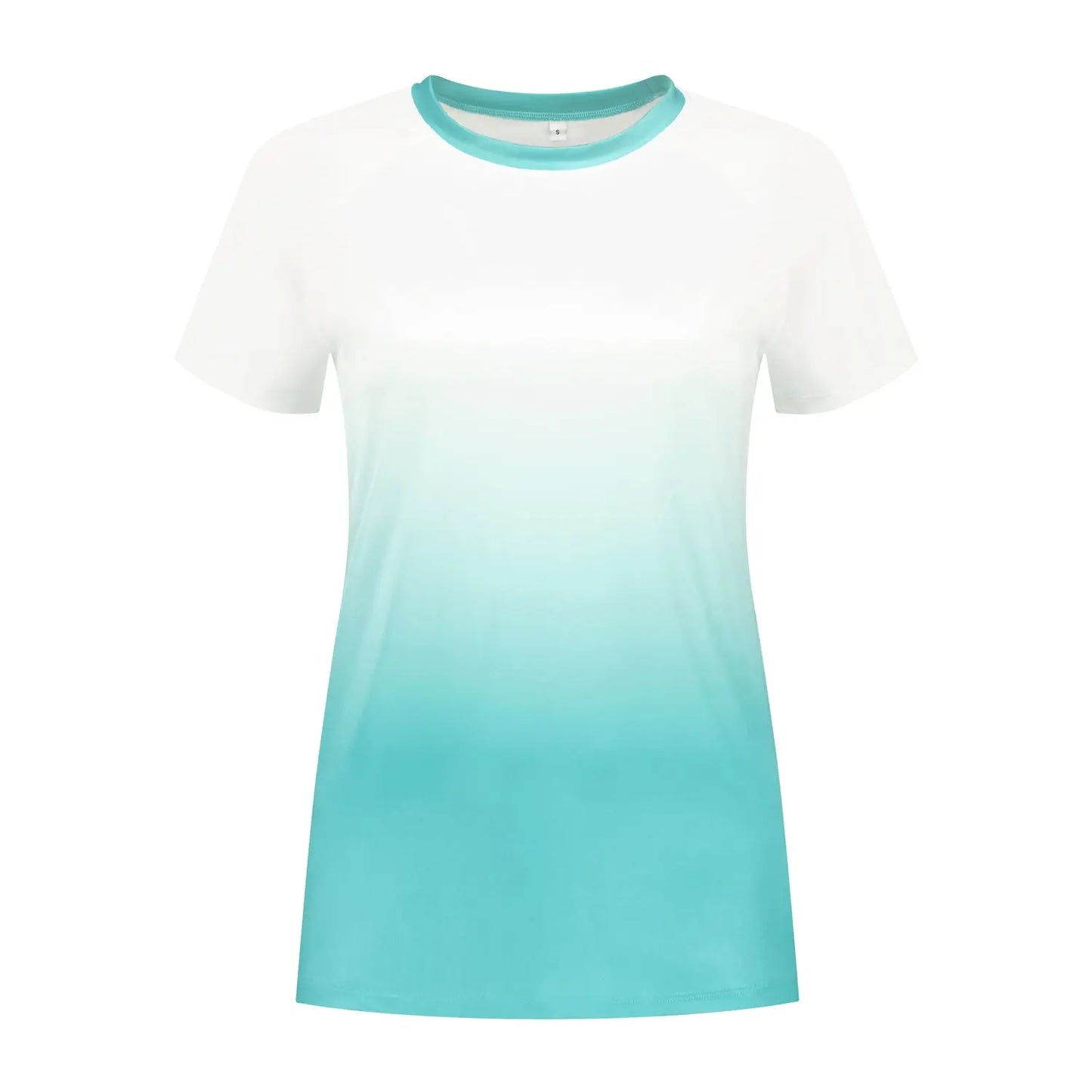 Gradient Aquamarine T-shirt Aquaria Activewear