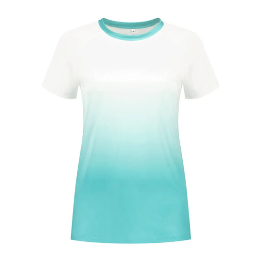 Gradient Aquamarine T-shirt Aquaria Activewear